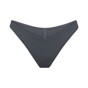 Skims Swim Gunmetal Bottoms Medium Coverage Cheeky